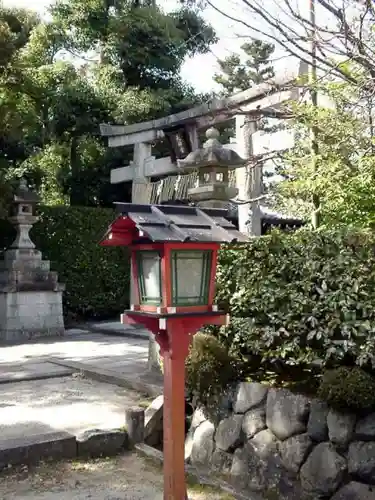 敷地神社（わら天神宮）の鳥居