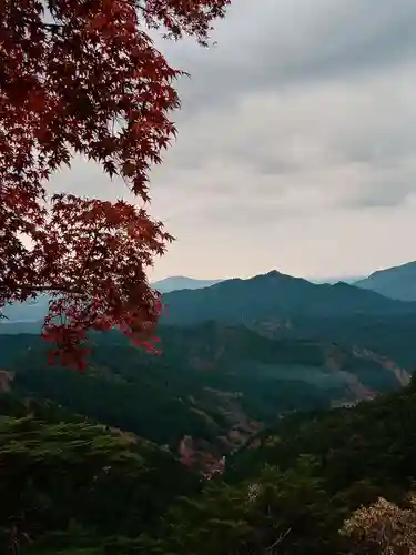 鳳来寺の景色