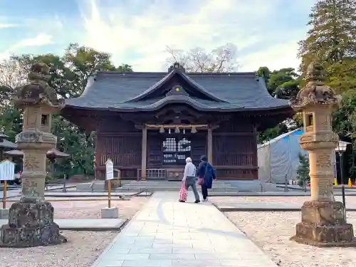松江神社の本殿・本堂