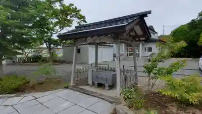 霧多布神社の手水舎
