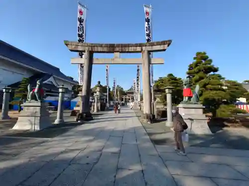 豊川閣　妙厳寺の鳥居