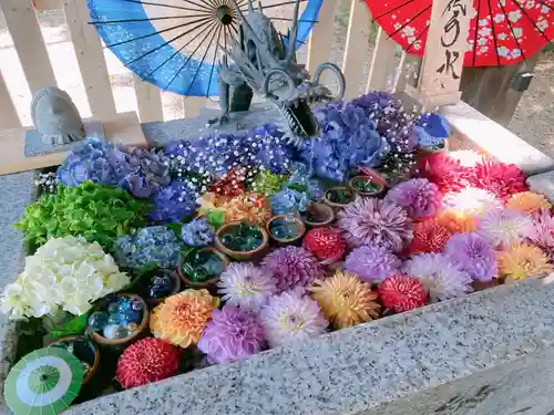 札幌諏訪神社の手水舎