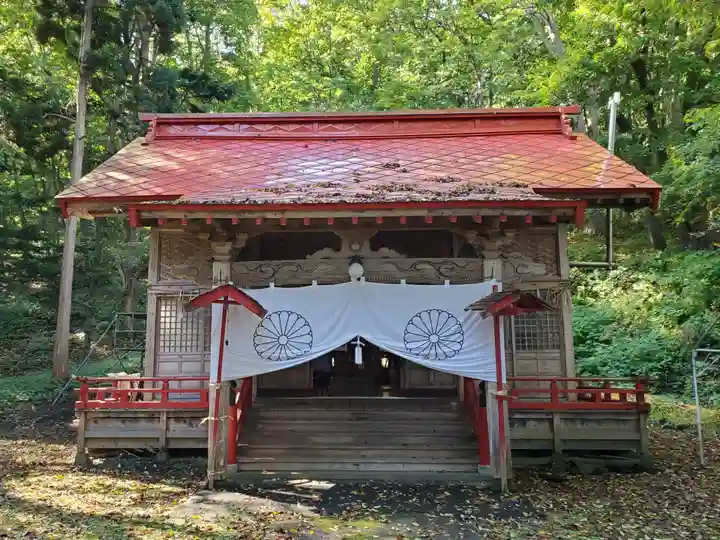 明治宮鹽谷神社の本殿・本堂