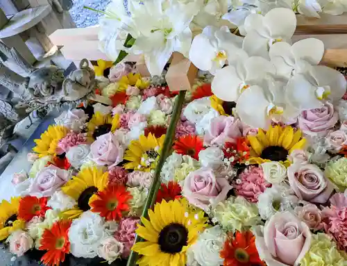 帯廣神社の手水舎