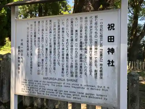 祝田神社の歴史