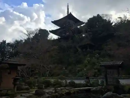 當麻寺中之坊の景色