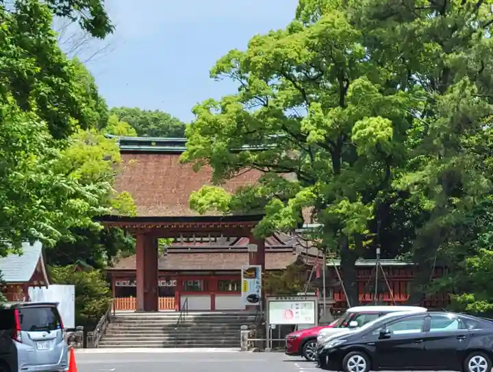 津島神社の山門・神門