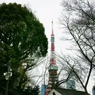 芝東照宮の周辺