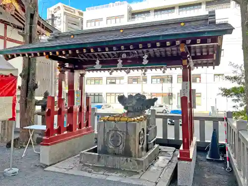 松原神社の手水舎