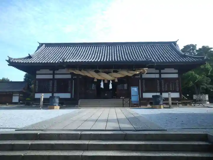 阿智神社の本殿・本堂