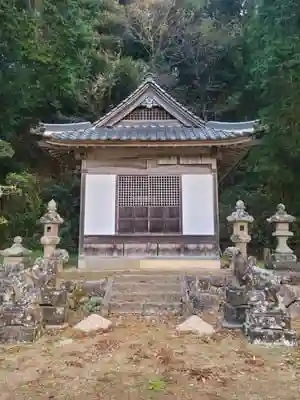 松枝神社の本殿