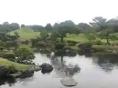 出水神社の庭園