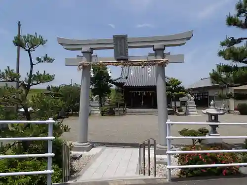 黒龍神社の鳥居