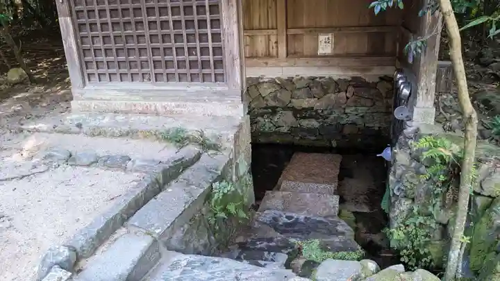 宇治上神社の手水舎
