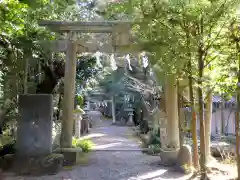 五所駒瀧神社の鳥居