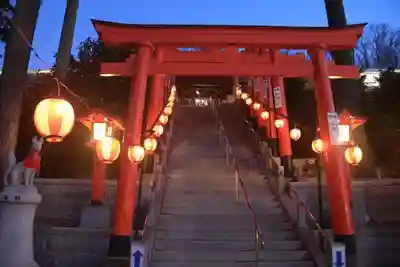 高屋敷稲荷神社の鳥居
