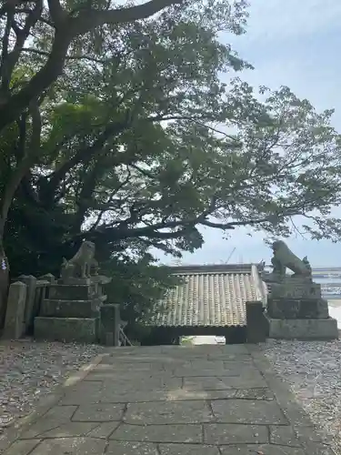 沼島八幡神社の狛犬