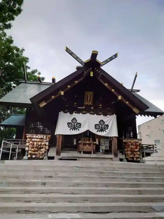 札幌諏訪神社の本殿・本堂