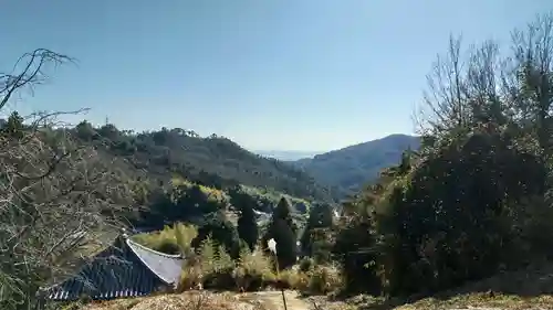 金山寺の景色