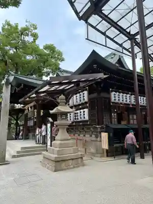 石切劔箭神社の本殿・本堂