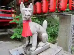 市谷亀岡八幡宮の狛犬