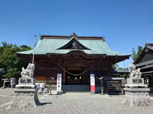 大歳神社の本殿・本堂