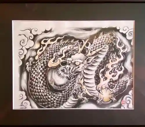 毛谷黒龍神社の芸術