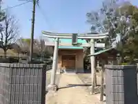 白幡龍神の鳥居