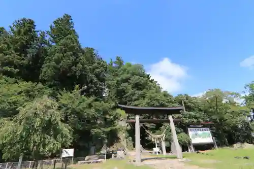 田村神社の鳥居