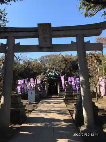 江島神社の鳥居