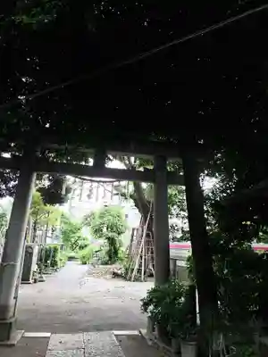 大原稲荷神社の鳥居