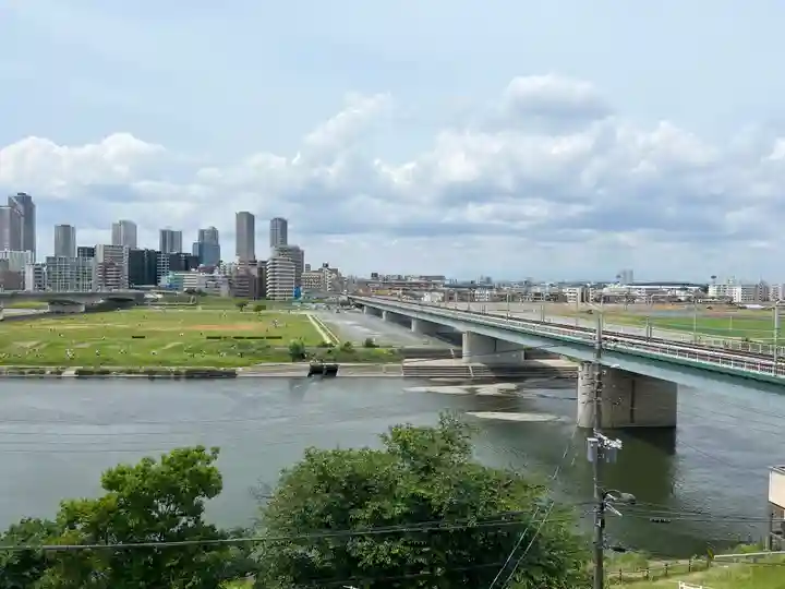 多摩川浅間神社の周辺