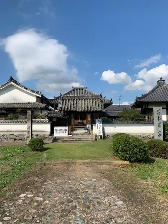 弘福寺(川原寺跡)の山門・神門