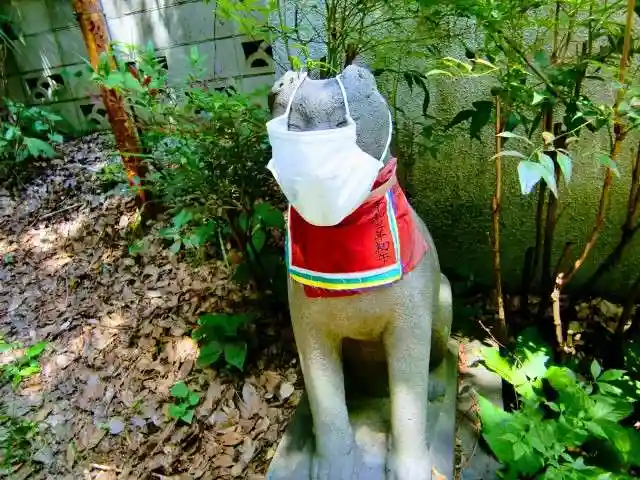 王子稲荷神社の狛犬
