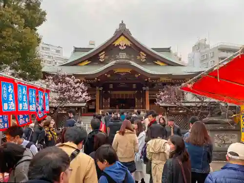 湯島天満宮の本殿・本堂