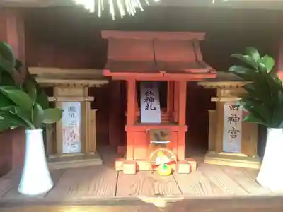 首切地蔵(身代地蔵)・津島神社の本殿・本堂