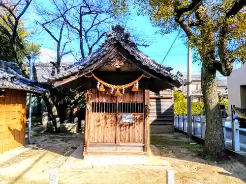 津島社の本殿・本堂