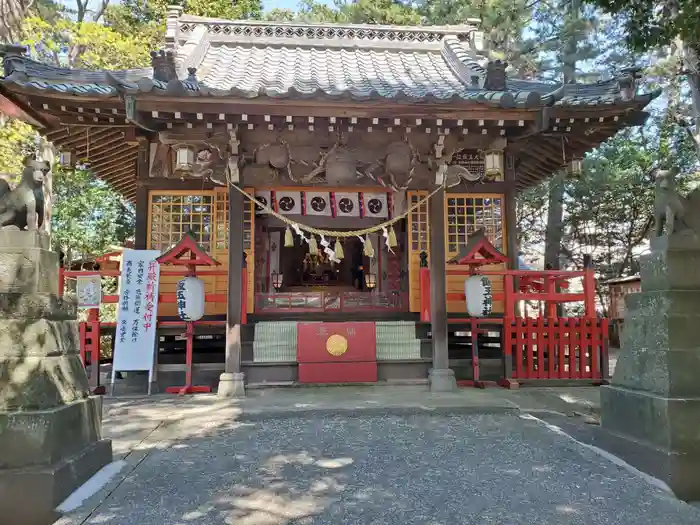 開運招福 飯玉神社の本殿