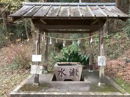 多度神社の手水