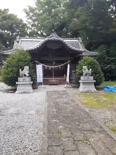 網戸神社の本殿