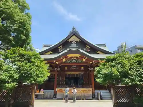 湯島天満宮の本殿・本堂