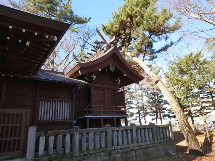 川中島古戦場八幡社の本殿・本堂