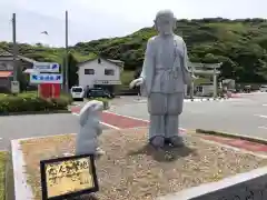 白兎神社の像