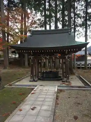 岡太神社の手水舎