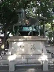 清洲山王宮　日吉神社の狛犬