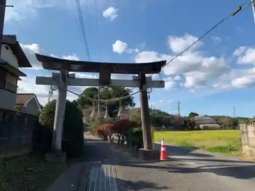 熊野神社の鳥居