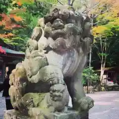 宝登山神社の狛犬