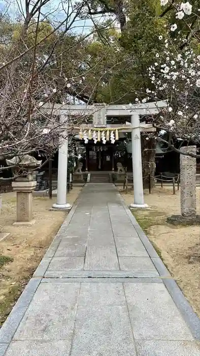 屯倉神社の鳥居