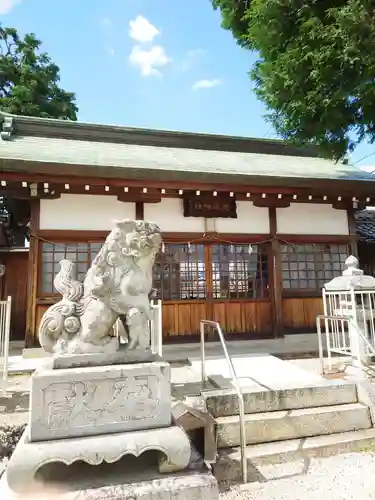 鹿嶋神社（下市場町）の狛犬
