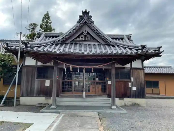 川俣神社の本殿・本堂